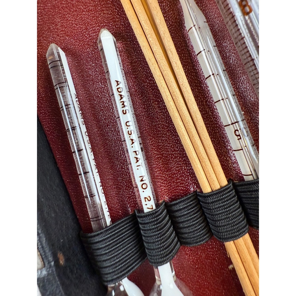 Vintage Clay Adams Sahli-Adams Medical Kit Glass Pipettes Gauze Case Collectible - Picture 10 of 12